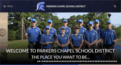 Desktop Screenshot of parkerschapelschool.com